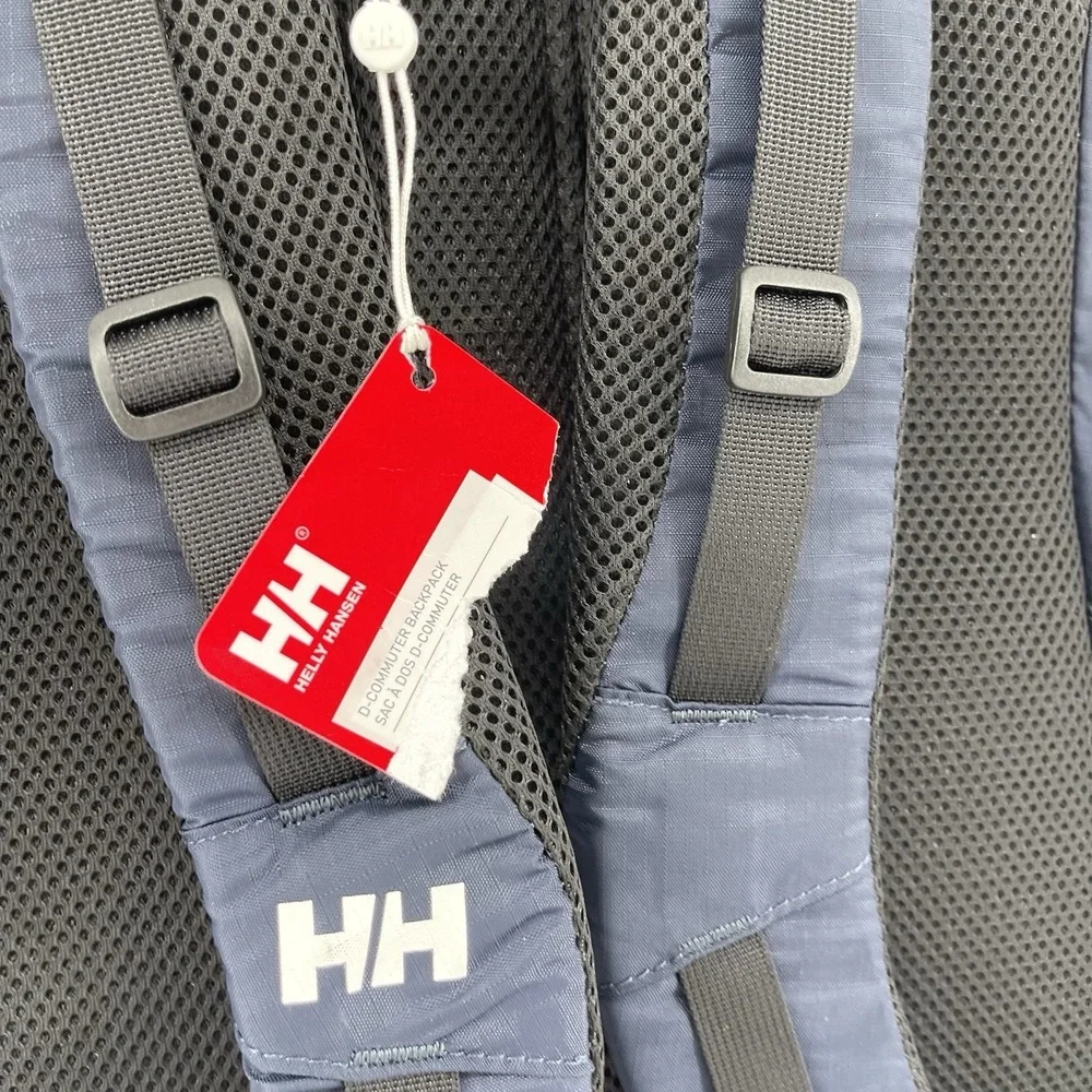 Helly Hensen Backpack D Commuter Blue Bag Chest Strap Buckle New